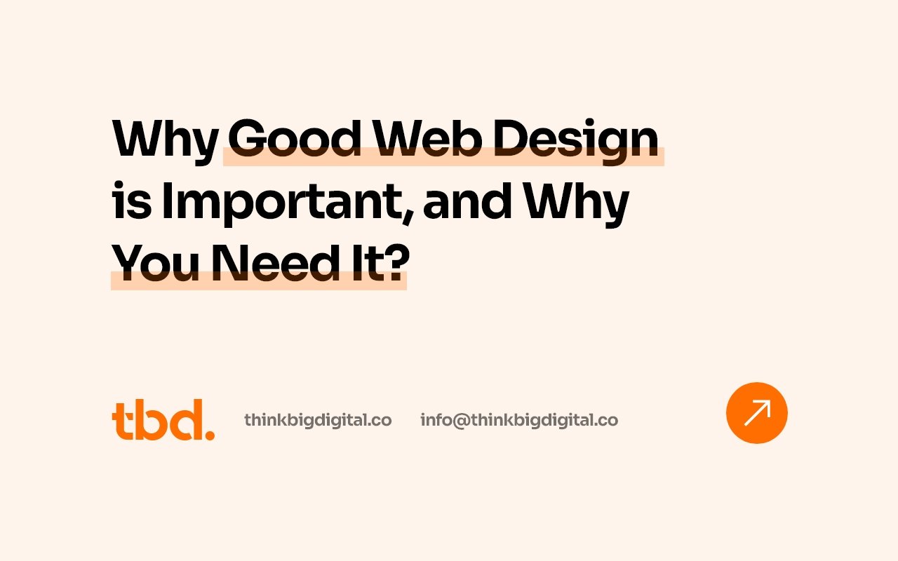 Why Good Web Design is Important, and Why You Need It