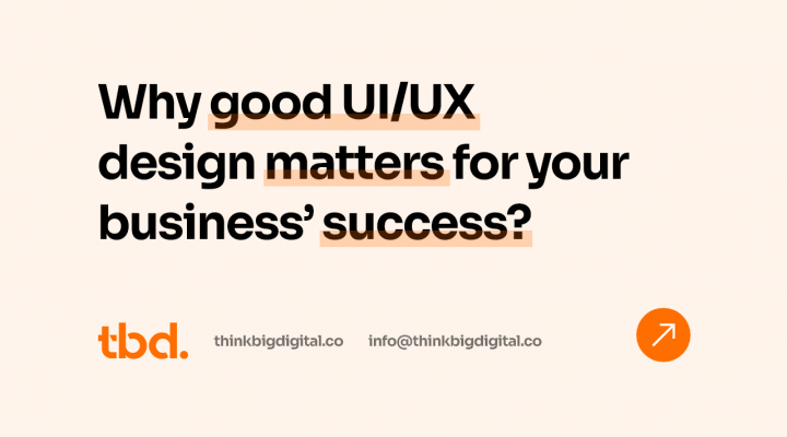 Why good UI/UX design matters for your business’ success